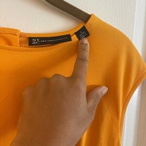 New York & Company Orange Women's dress